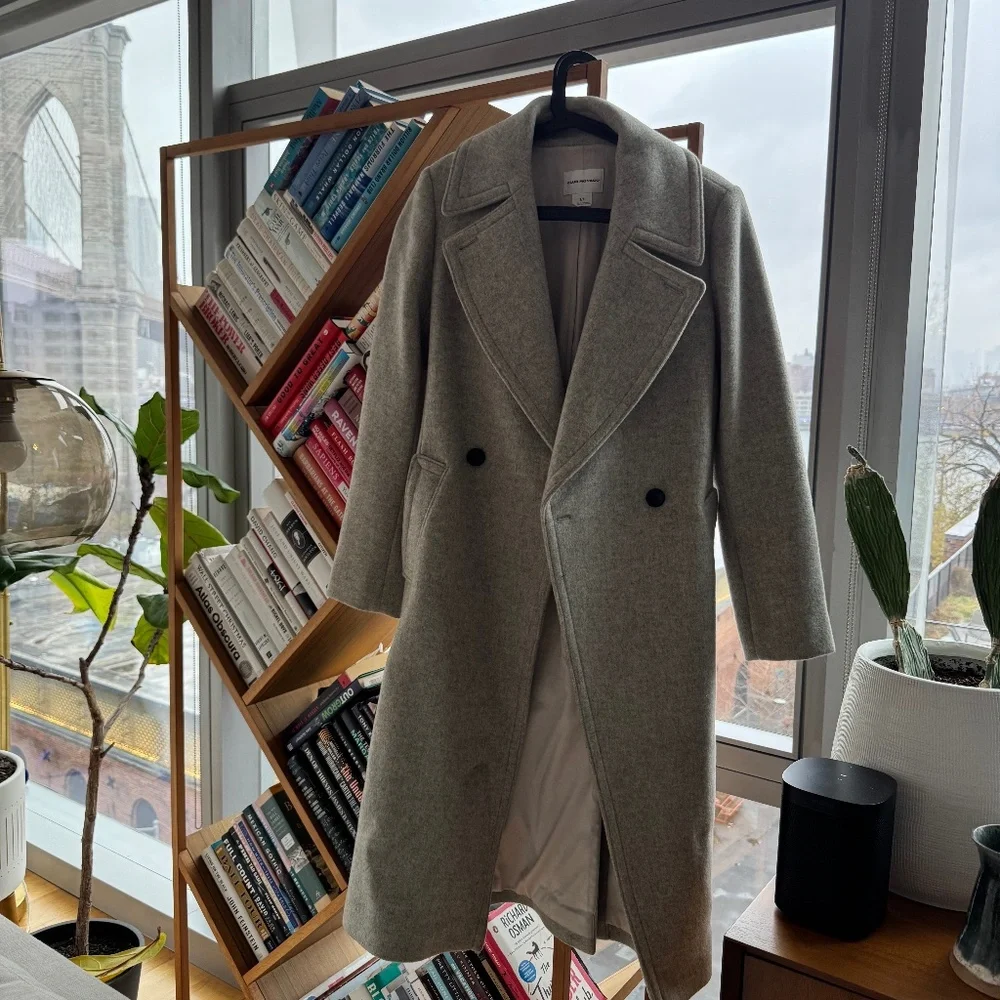 Club Monaco Gray Daylina Coat - Picture 1 of 2